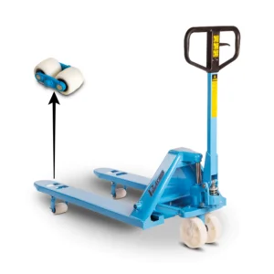 Transpalete Hidráulico Manual 3000 KG Paletrans - Largura do Garfo 525mm Rodas Duplas Nylon